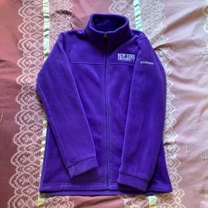 NYU Columbia Zip Up (Kids Size L /Women’s Size XS)